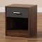 Baxton Studio Hansel Modern 1-Drawer Dark Brown and Dark Grey Finished Nightstand 147-8258 - alternate 6